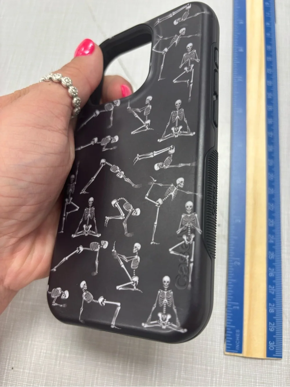 CASELY skeleton yoga case